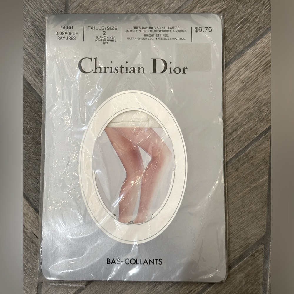 Vintage, Christian Dior Pantyhose, NWT